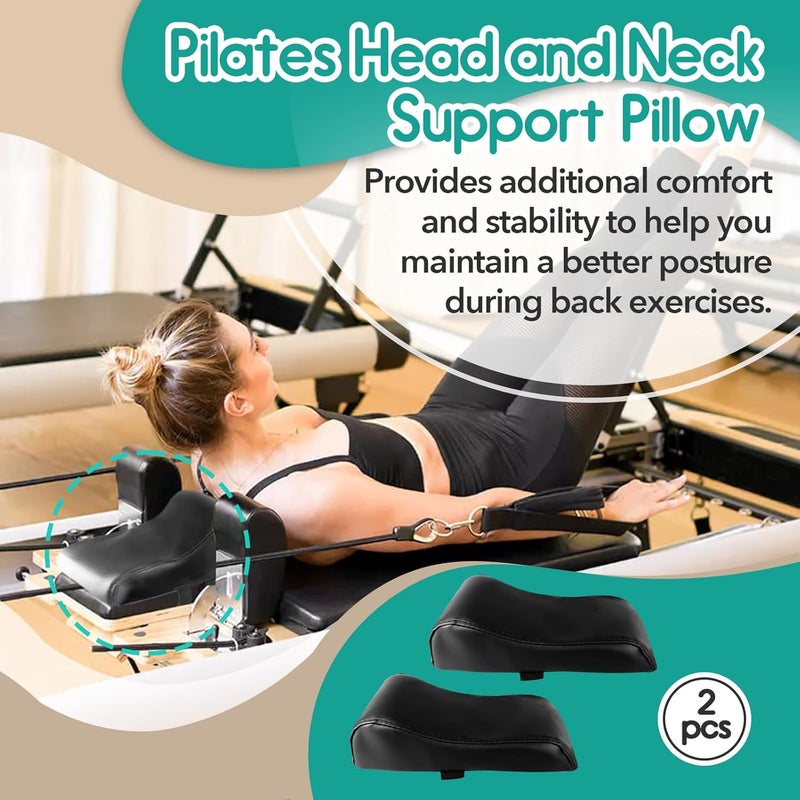 Gfdoso Pilates Reformer Head and Neck Support Pillow - Essential Pillow Pilates Cushion - Add-On for Enhanced Pilates Workout - Pilates Cushion Pillow for Home Gym Training - Image 2